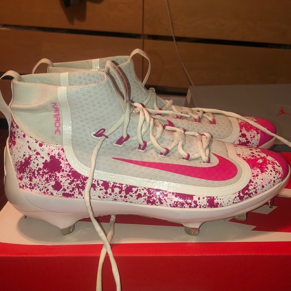 BCA Nike Hurrache Baseball cleats SIZE 12 DS - Picture 1 of 4